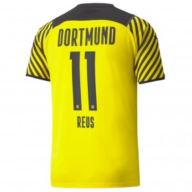 Jalkapallo Pelipaidat BVB Borussia Dortmund Marco Reus 11 Kotipaita 2021-2022 Lyhythihainen